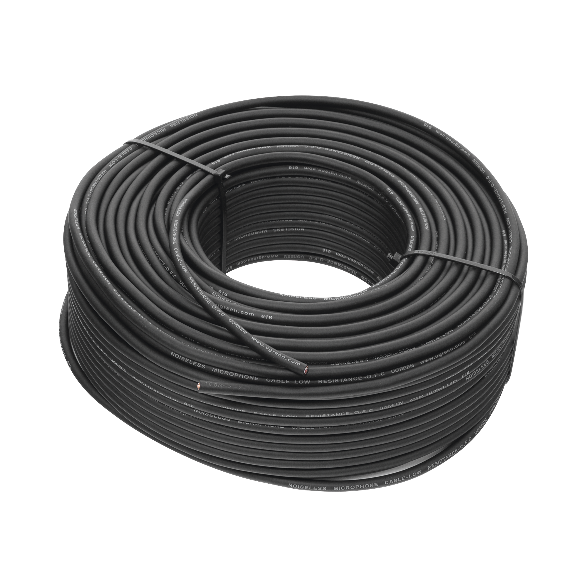 Cable para Micrófono de 100 Metros | Compatible con Conectores XLR, 6.5 mm, 3.5 mm y RCA | PVC | Marcado por Metro | Alta Fidelidad | Núcleo de Cobre Puro. Cable para Micrófono de 100 Metros | Compatible con Conectores XLR, 6.5 mm, 3.5 mm y RCA | PVC | Marcado por Metro | Alta Fidelidad | Núcleo de Cobre Puro.